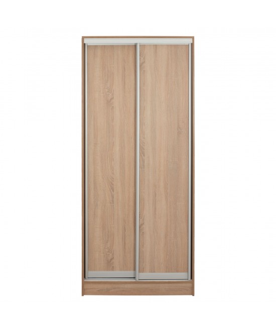 ΝΤΟΥΛΑΠΑ ΣΥΡΟΜΕΝΗ ADLER ΜΕΛΑΜΙΝΗΣ 90x45x210Yεκ. SONAMA OAK 2ΦΥΛΛΗ HM2436.01