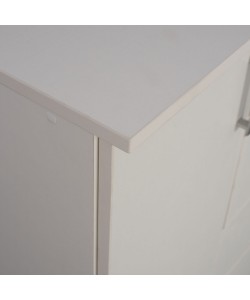 ΜΠΟΥΦΕΣ ΜΕ 2 ΝΤΟΥΛΑΠΙΑ Κ 3 ΣΥΡΤΑΡΙΑ ADLER ΛΕΥΚΟΣ HM2430.03 120X45X85Y εκ.