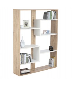 ΒΙΒΛΙΟΘΗΚΗ MARCELINE HM8772.01 100Χ21Χ124,5 ΛΕΥΚΟ