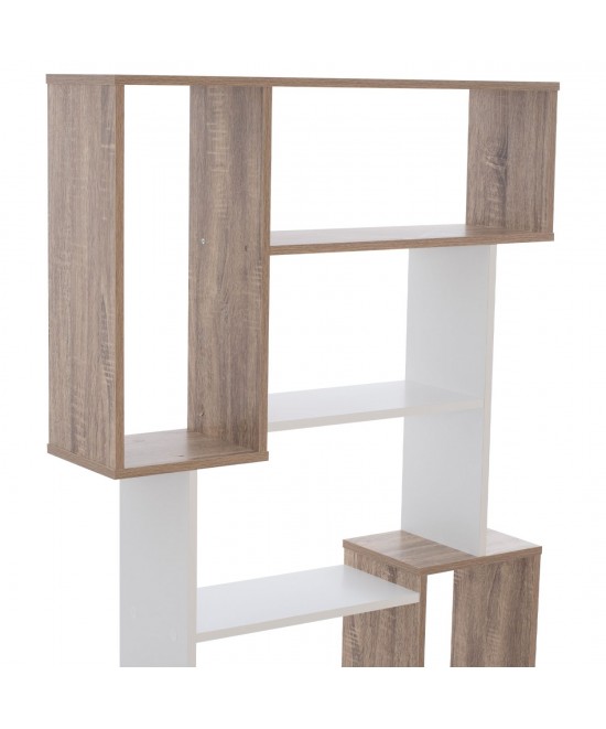 ΒΙΒΛΙΟΘΗΚΗ SHAY HM8768.01 85X22X140 ΛΕΥΚΟ