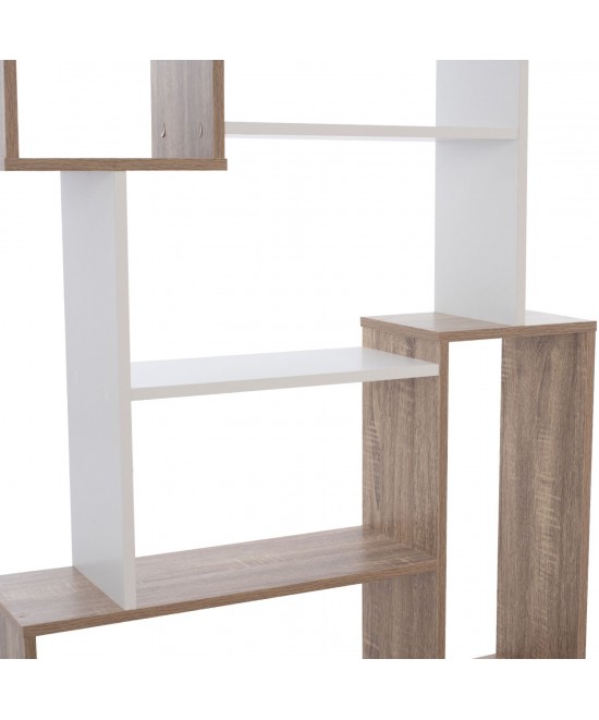 ΒΙΒΛΙΟΘΗΚΗ SHAY HM8768.01 85X22X140 ΛΕΥΚΟ