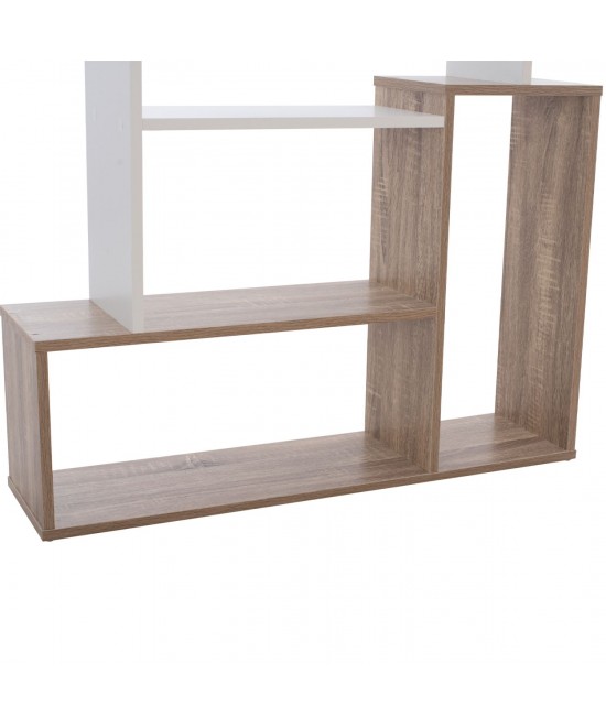 ΒΙΒΛΙΟΘΗΚΗ SHAY HM8768.01 85X22X140 ΛΕΥΚΟ