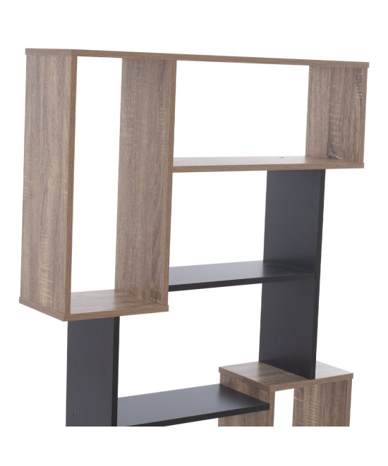 ΒΙΒΛΙΟΘΗΚΗ SHAY HM8768.02 85X22X140 ΓΚΡΙ