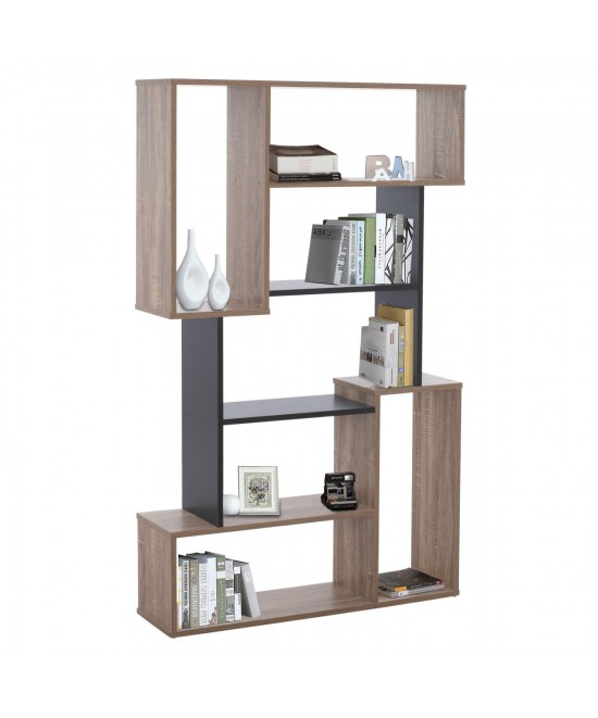 ΒΙΒΛΙΟΘΗΚΗ SHAY HM8768.02 85X22X140 ΓΚΡΙ