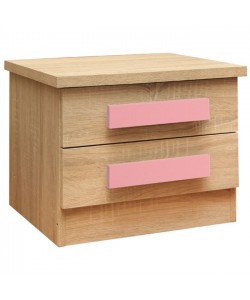 ΚΟΜΟΔΙΝΟ PLAYROOM SONAMA-ΡΟΖ HM331+HM336.02 40Χ48Χ39εκ.