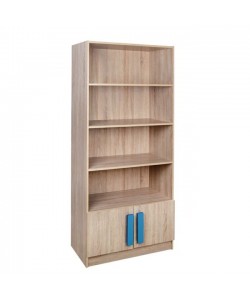 ΒΙΒΛΙΟΘΗΚΗ PLAYROOM SONAMA-ΣΙΕΛ HM10146.02 80X35X180εκ.