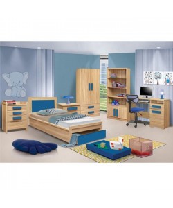 ΒΙΒΛΙΟΘΗΚΗ PLAYROOM SONAMA-ΣΙΕΛ HM10146.02 80X35X180εκ.