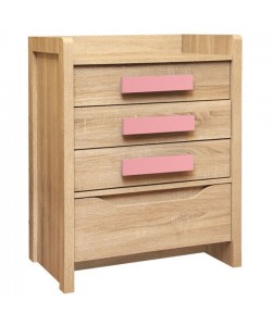 ΣΥΡΤΑΡΙΕΡΑ PLAYROOM SONAMA-ΡΟΖ HM10217.03 63Χ40Χ80εκ.