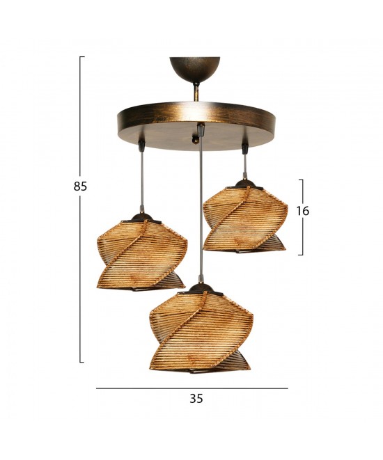 ΦΩΤΙΣΤΙΚΟ ΟΡΟΦΗΣ ΕΣΩΤΕΡΙΚΟΥ ΧΩΡΟΥ 3 ΤΜΧ HM7493 35x85 εκ. ΦΩΤΙΣΤΙΚΟ ΟΡΟΦΗΣ ΕΣΩΤΕΡΙΚΟΥ ΧΩΡΟΥ 3 ΤΜΧ HM7493 35x85 εκ.