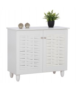 ΠΑΠΟΥΤΣΟΘΗΚΗ-ΝΤΟΥΛΑΠΙ ΜΕΛΑΜΙΝΗΣ CASSIOPE ΛΕΥΚΗ ΜΕ ΠΟΔΙΑ 77Χ34Χ67.5Υεκ.HM2208.05