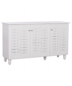 ΠΑΠΟΥΤΣΟΘΗΚΗ-ΝΤΟΥΛΑΠΙ ΜΕΛΑΜΙΝΗΣ IGGY 3ΠΟΡΤΕΣ ΛΕΥΚΗ ΜΕ ΠΟΔΙΑ 114Χ34Χ68Yεκ.HM2211.05