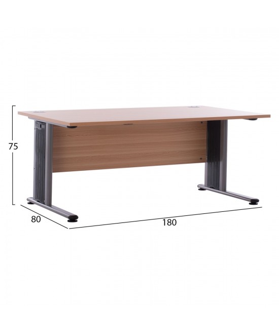 ΓΡΑΦΕΙΟ ΕΠΑΓΓΕΛΜΑΤΙΚΟ VALDEN HM2046.01 ΟΞΙΑ 180X80X75