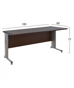 ΓΡΑΦΕΙΟ ΕΠΑΓΓΕΛΜΑΤΙΚΟ VALDEN HM2046.02 WENGE 180X80X75