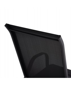 ΠΟΛΥΘΡΟΝΑ ΕΞ.ΧΩΡΟΥ LEON HM5000.03 ΜΕΤΑΛΛΙΚΗ ΜΑΥΡΟ ΜΕ TEXTILENE ΜΑΥΡΟ 55x77x95Υεκ