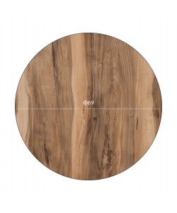 ΕΠΙΦΑΝΕΙΑ ΤΡΑΠΕΖΙΟΥ HPL HM5842.10 INDIAN SHESHAM Φ69 εκ. ΠΑΧΟΥΣ 12mm.