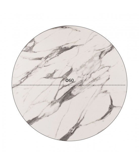 ΕΠΙΦΑΝΕΙΑ ΤΡΑΠΕΖΙΟΥ HPL HM5841.11 MARBLE WHITE-GREY Φ60 εκ. ΠΑΧΟΥΣ 12mm. ΕΠΙΦΑΝΕΙΑ ΤΡΑΠΕΖΙΟΥ HPL HM5841.11 MARBLE WHITE-GREY Φ60 εκ. ΠΑΧΟΥΣ 12mm.
