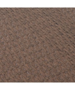 ΤΡΑΠΕΖΙ ΜΕΤΑΛΛΙΚΟ MINSK RATTAN ΜΠΕΖ ΚΑΦΕ HM5507.02 150x90x75 εκ.