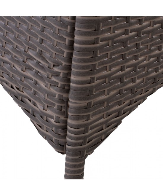 ΤΡΑΠΕΖΙ ΜΕΤΑΛΛΙΚΟ MILITARY RATTAN ΓΚΡΙ HM5141.31 120x70x75Υ εκ. ΤΡΑΠΕΖΙ ΜΕΤΑΛΛΙΚΟ MILITARY RATTAN ΓΚΡΙ HM5141.31 120x70x75Υ εκ.