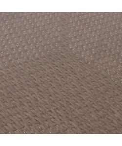 ΤΡΑΠΕΖΙ ΜΕΤΑΛΛΙΚΟ MILITARY RATTAN ΜΠΕΖ ΚΑΦΕ HM5141.32 120x70x75Υ εκ.