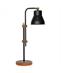 ΦΩΤΙΣΤΙΚΟ ΕΠΙΤΡΑΠΕΖΙΟ ΜΕΤΑΛΛΙΚΟ ΜΑΥΡΟ HM7587.01