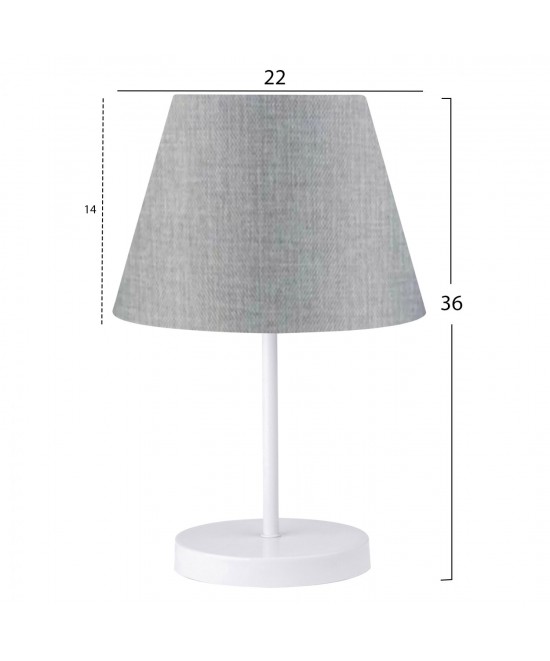 ΦΩΤΙΣΤΙΚΟ ΕΠΙΤΡΑΠΕΖΙΟ HM7603.01 ΛΕΥΚΟ-ΓΚΡΙ