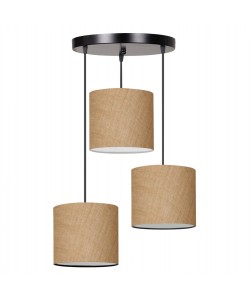 ΦΩΤΙΣΤΙΚΟ ΟΡΟΦΗΣ HM7622.01 ΜΠΕΖ-ΜΑΥΡΟ