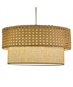 ΦΩΤΙΣΤΙΚΟ ΟΡΟΦΗΣ HM7629.01 ΜΠΕΖ-ΚΑΦΕ