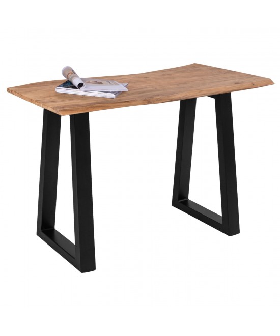 ΤΡΑΠΕΖΙ ΚΟΝΣΟΛΑ SOFIA SLIM HM8744.11 ΜΑΣΙΦ ΞΥΛΟ ΑΚΑΚΙΑΣ ΦΥΣΙΚΟ 120x53x96Υ εκ.