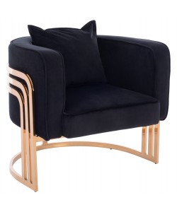 ΠΟΛΥΘΡΟΝΑ TIANA ΜΑΥΡH ΜΕ ΜΕΤΑΛΛΙΚΟ ΣΚΕΛΕΤΟ HM8738.04