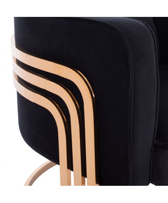 ΠΟΛΥΘΡΟΝΑ TIANA ΜΑΥΡH ΜΕ ΜΕΤΑΛΛΙΚΟ ΣΚΕΛΕΤΟ HM8738.04