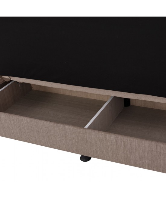 ΚΑΝΑΠΕΣ ΚΡΕΒΑΤΙ ANDRI ΤΡΙΘΕΣΙΟΣ ΜΠΕΖ HM3239.04 180x72x77Υ εκ. ΚΑΝΑΠΕΣ ΚΡΕΒΑΤΙ ANDRI ΤΡΙΘΕΣΙΟΣ ΜΠΕΖ HM3239.04 180x72x77Υ εκ.