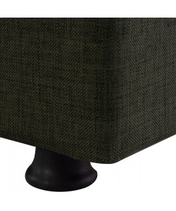 ΚΑΝΑΠΕΣ ΚΡΕΒΑΤΙ ANDRI ΤΡΙΘΕΣΙΟΣ DARK OLIVE HM3239.05 180x72x77 εκ.