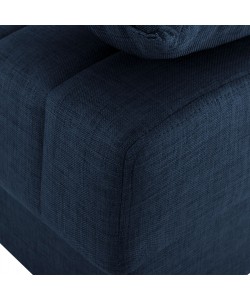 ΚΑΝΑΠΕΣ ΚΡΕΒΑΤΙ ANDRI ΤΡΙΘΕΣΙΟΣ ΜΠΛΕ HM3239.07 180x83x74Y εκ.