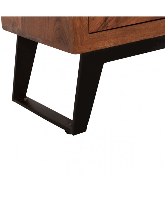 ΣΥΡΤΑΡΙΕΡΑ FANSI 3ΣΥΡΤΑΡΙΑ ΑΠΟ ΜΑΣΙΦ ΞΥΛΟ ΑΚΑΚΙΑΣ 80x35x86Υεκ. HM8474.11