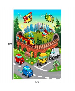 ΠΑΙΔΙΚΟ ΧΑΛΙ ΜΕ ΚΡΟΣΙΑ HM7679.13 ΠΟΛΥΧΡΩΜΟ 120Χ180 εκ. ΠΑΙΔΙΚΟ ΧΑΛΙ ΜΕ ΚΡΟΣΙΑ HM7679.13 ΠΟΛΥΧΡΩΜΟ 120Χ180 εκ.