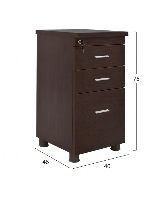 ΣΕΤ ΓΡΑΦΕΙΟΥ 3ΤΜΧ ΣΕ ΧΡΩΜΑ WENGE HM10203.02L