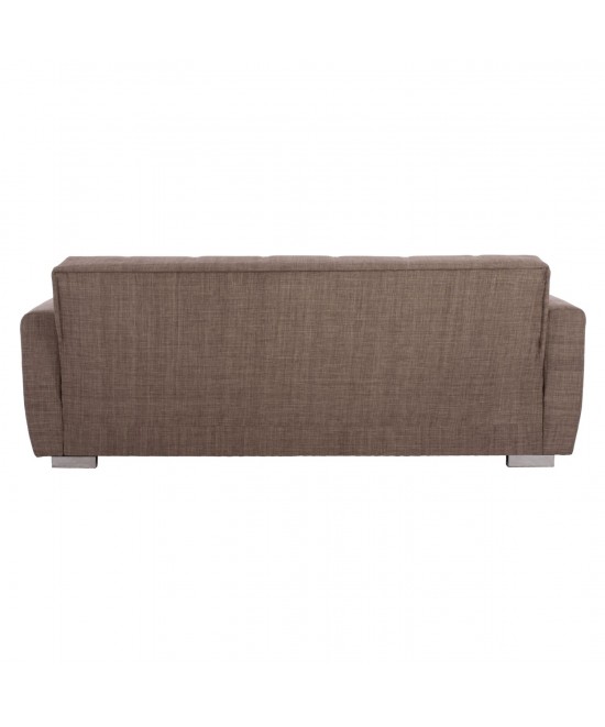 ΚΑΝΑΠΕΣ ΚΡΕΒΑΤΙ POLYA ΤΡΙΘΕΣΙΟΣ ΚΑΦΕ HM3240.02 215x80x77 εκ. ΚΑΝΑΠΕΣ ΚΡΕΒΑΤΙ POLYA ΤΡΙΘΕΣΙΟΣ ΚΑΦΕ HM3240.02 215x80x77 εκ.