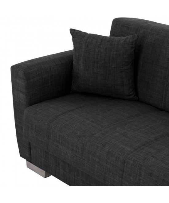 ΚΑΝΑΠΕΣ ΚΡΕΒΑΤΙ POLYA ΔΙΘΕΣΙΟΣ ΓΚΡΙ HM3241.03 153x87x77Υεκ. ΚΑΝΑΠΕΣ ΚΡΕΒΑΤΙ POLYA ΔΙΘΕΣΙΟΣ ΓΚΡΙ HM3241.03 153x87x77Υεκ.