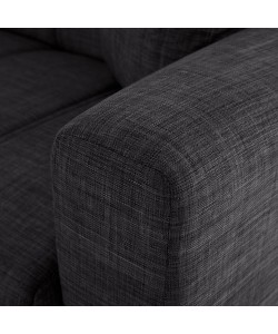 ΚΑΝΑΠΕΣ ΚΡΕΒΑΤΙ POLYA ΔΙΘΕΣΙΟΣ ΓΚΡΙ HM3241.03 153x87x77Υεκ.