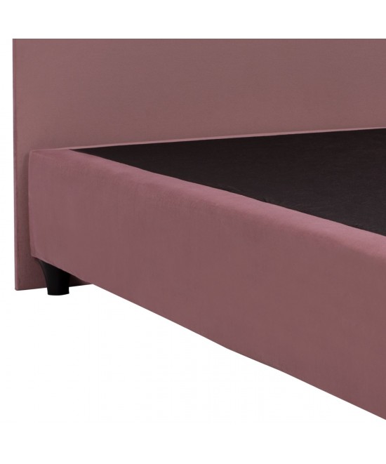 ΚΡΕΒΑΤΙ MILO ΣΑΠΙΟ ΜΗΛΟ ΒΕΛΟΥΔΟ HM646.12 ΓΙΑ ΣΤΡΩΜΑ 120x200 εκ.