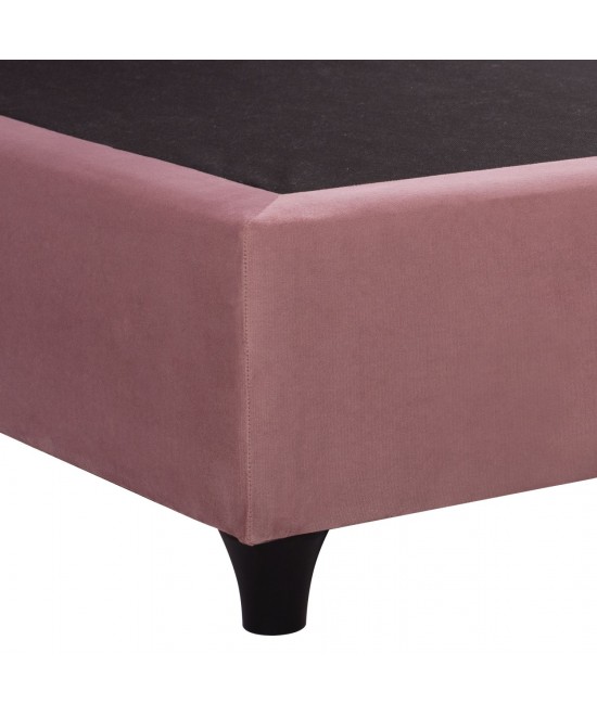 ΚΡΕΒΑΤΙ MILO ΣΑΠΙΟ ΜΗΛΟ ΒΕΛΟΥΔΟ HM646.12 ΓΙΑ ΣΤΡΩΜΑ 120x200 εκ.