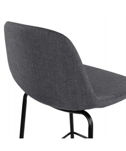 ΣΚΑΜΠΟ VINCENT HM9298.10 ΜΕΣΑΙΟΥ ΥΨΟΥΣ ΓΚΡΙ  ΜΕ ΜΕΤΑΛΛΙΚΑ ΠΟΔΙΑ 47x51x96 εκ.