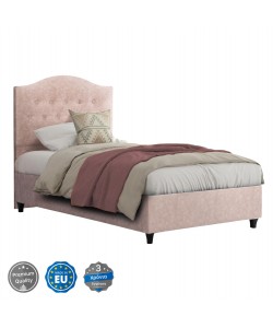 ΚΡΕΒΑΤΙ MALENA ΜΠΕΖ HM651.22 ΓΙΑ ΣΤΡΩΜΑ 90x200 εκ.