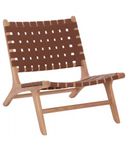 ΠΟΛΥΘΡΟΝΑ HM9326.01 FELIPE ΞΥΛΟ ΤΟΟΝ ΜΕ ΠΛΕΞΗ PU 67x70x75Y εκ.