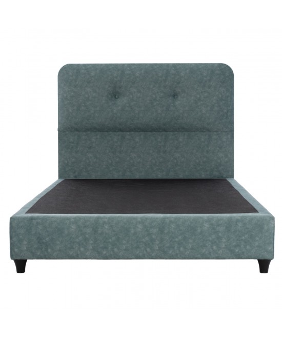 ΚΡΕΒΑΤΙ DOLORES LIGHT GREEN HM648.27 ΓΙΑ ΣΤΡΩΜΑ 120x200 εκ.