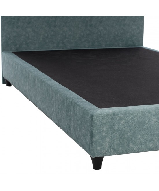 ΚΡΕΒΑΤΙ DOLORES LIGHT GREEN HM648.27 ΓΙΑ ΣΤΡΩΜΑ 120x200 εκ.