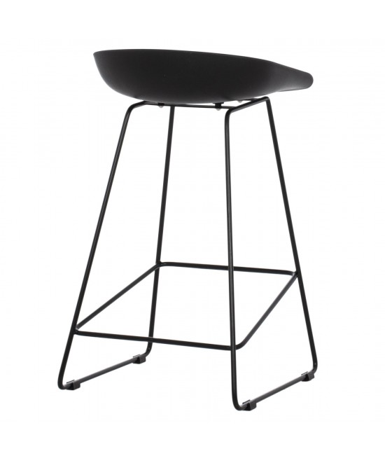 ΣΚΑΜΠΟ ΜΠΑΡ NAILA HM9299.02 ΜΑΥΡΟ ΜΕΣΑΙΟΥ ΥΨΟΥΣ 44x44x74Yεκ. ΣΚΑΜΠΟ ΜΠΑΡ NAILA HM9299.02 ΜΑΥΡΟ ΜΕΣΑΙΟΥ ΥΨΟΥΣ 44x44x74Yεκ.