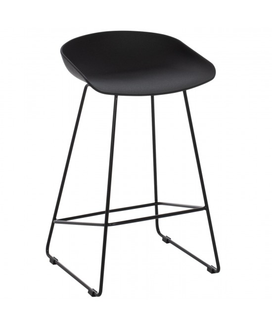 ΣΚΑΜΠΟ ΜΠΑΡ NAILA HM9299.02 ΜΑΥΡΟ ΜΕΣΑΙΟΥ ΥΨΟΥΣ 44x44x74Yεκ. ΣΚΑΜΠΟ ΜΠΑΡ NAILA HM9299.02 ΜΑΥΡΟ ΜΕΣΑΙΟΥ ΥΨΟΥΣ 44x44x74Yεκ.