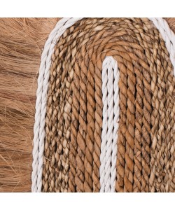 ΔΙΑΚΟΣΜΗΤΙΚΟ ΤΟΙΧΟΥ ME ΑΜΠΑΚΑ ΣΕ ΧΡΩΜΑ ΦΥΣΙΚΟ 32X58X8εκ.HM7791