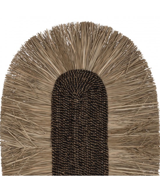 ΔΙΑΚΟΣΜΗΤΙΚΟ ΤΟΙΧΟΥ ΟΒΑΛ ΑΠΟ GRASS ΚΑΙ ΙΝΕΣ ΑΜΠΑΚΑ ΣΕ ΧΡΩΜΑ ΦΥΣΙΚΟ 50x5x75Yεκ.HM7794